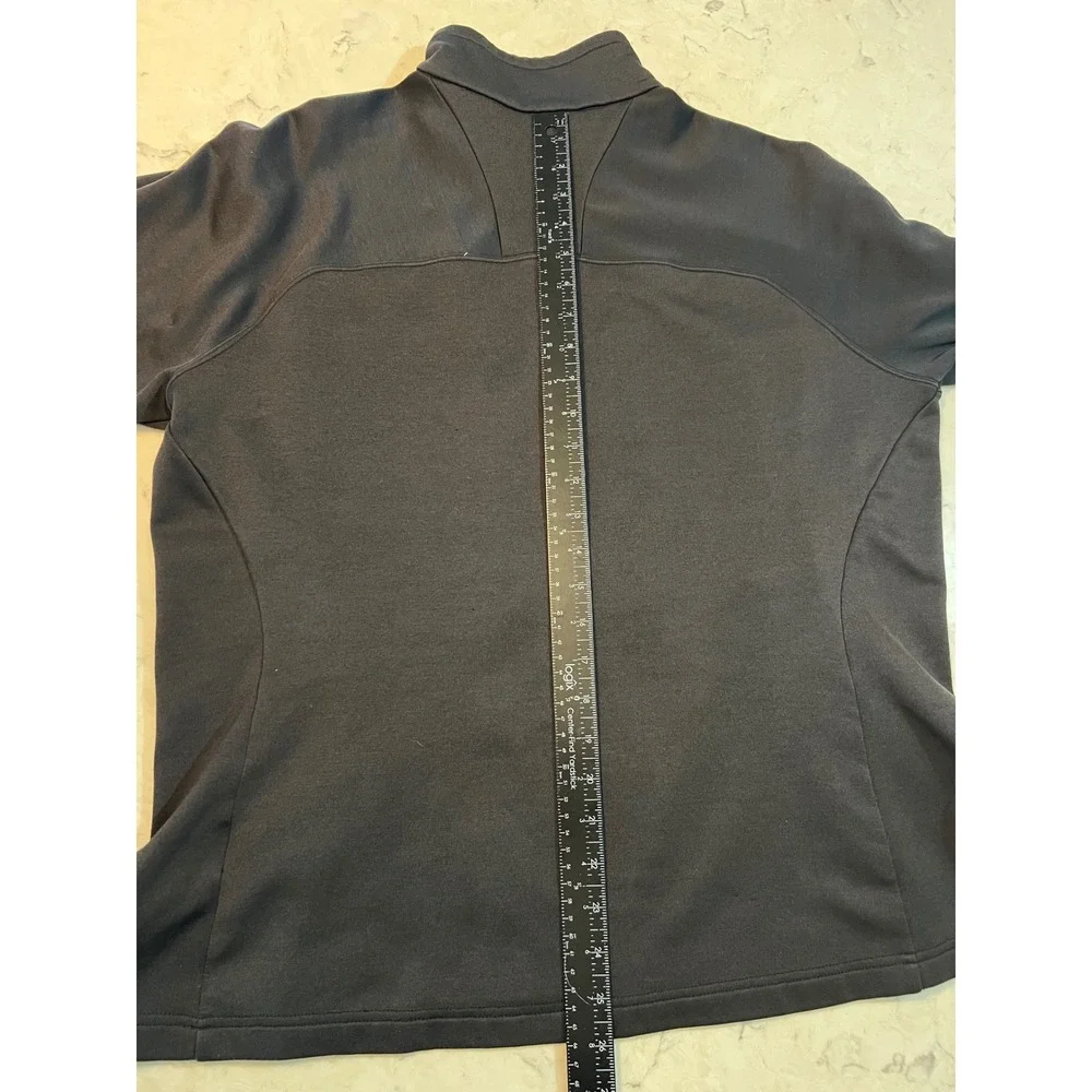 The North Face Mens Black Full‎ Zip Softshell Jacket NF00CP5L Size XL
